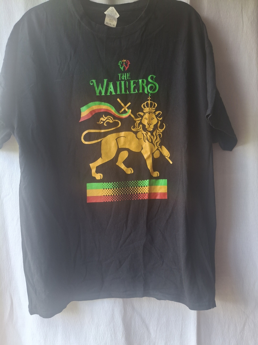 The Wailers Black Graphic Lion T-Shirt